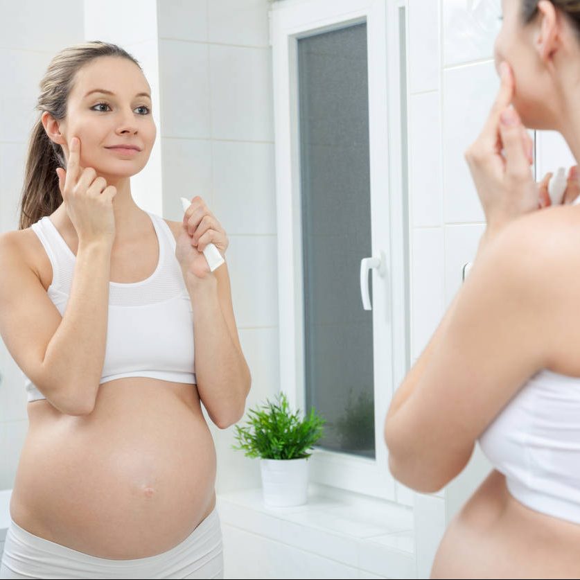 masti pentru fata in timpul sarcinii)