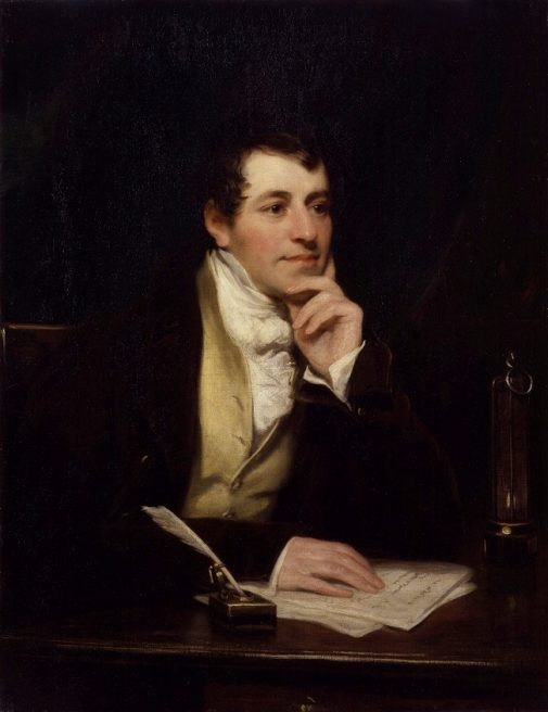 Humphrey Davy, inventatorul gazUlui ilariant, in 1799